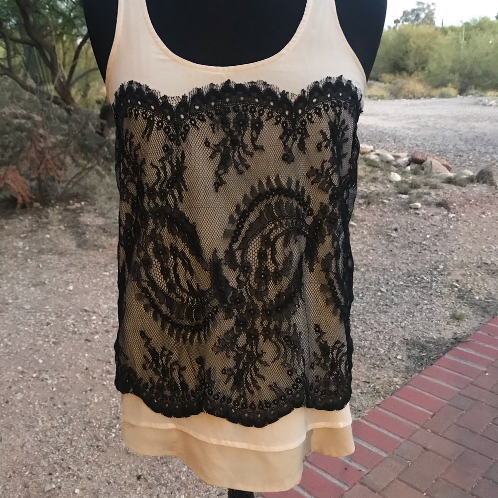 Aqua sleeveless top